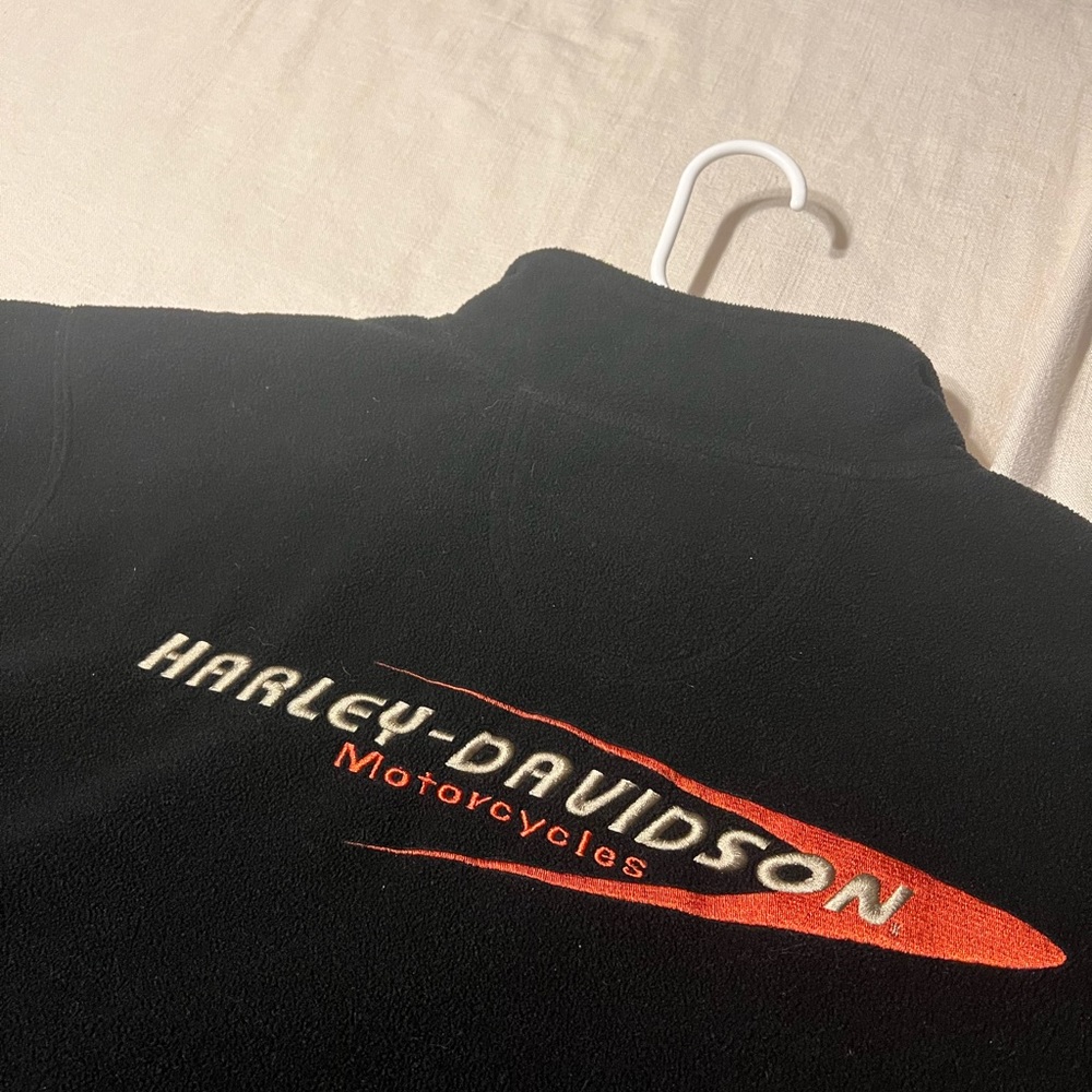 Harley Davidson fleece pullover